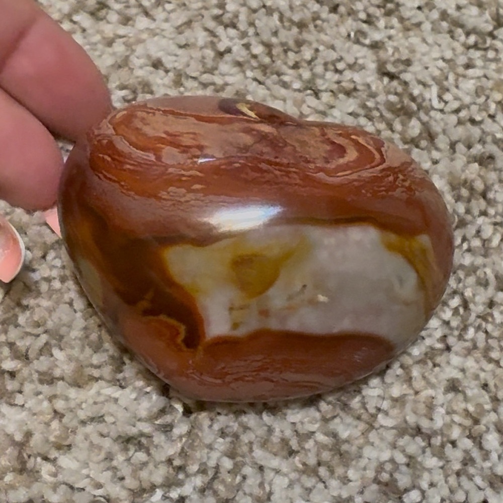 Polychrome Jasper Heart